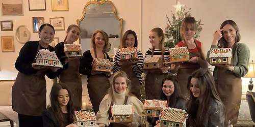 Ginger Bread House decorating party for Adults