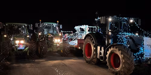 Christmas charity tractor run \ud83d\ude9c\ud83c\udf84\ud83c\udf85