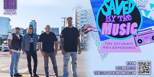 Saved By The Music: The Ultimate 90\u2019s Experience