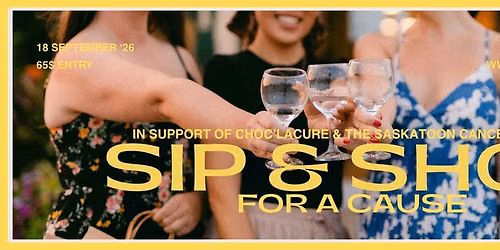 Sip & Shop For A Cause