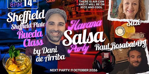 Fiesta Cubana Caliente - HS Bachata and Cuban Salsa Event in Sheffield