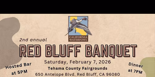 2nd Annual Red Bluff CWA Banquet
