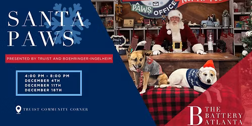 Santa PAWS Presented by Truist and Boehringer-Ingelheim