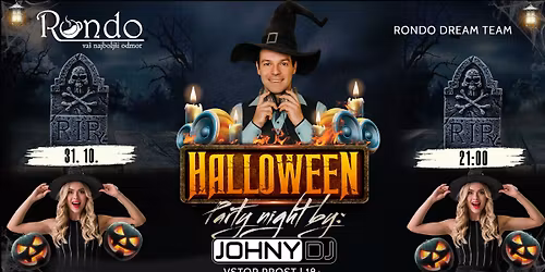 \ud83c\udf83 HALLOWEEN PARTY @ RONDO BAR, KRANJ \ud83d\udc7b