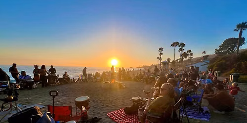 BEACH POTLUCK, DRUMS n DANCING ON FULL MOON NIGHT