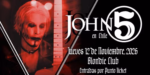JOHN 5 EN CHILE!!