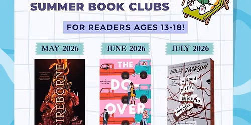 Young Adult (YA) Summer Book Club: THRILLER