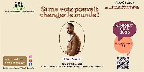 Si ma voix pouvait changer le monde!