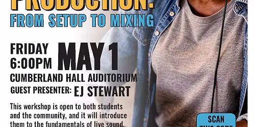 FTCC presents The Art of Live Sound Production: From Setup to Mixing