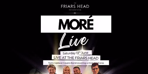 Mor\u00e9 - Live music at The Friars Head