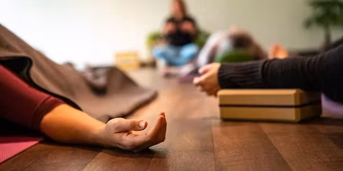 Yin Yoga & Chakra Meditation & Yoga Nidra Experience with vegan treat & tea
