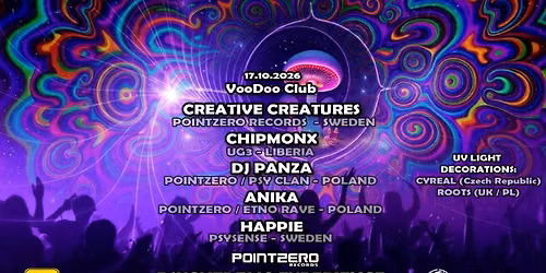 PSYCHEDELIC EXPERIENCE RAVE International Edition @VooDooClub Warszawa by PointZero
