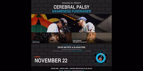NOSACONN, INC. Presents Cerebral Palsy Awareness Fundraiser