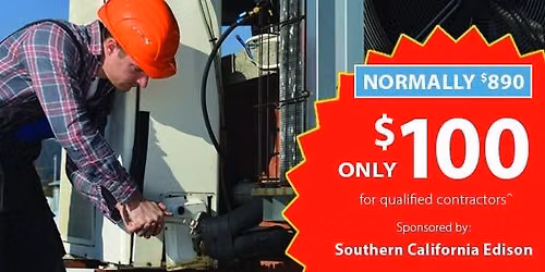 Commercial System Performance class in Anaheim,  CA - Sponsored by SCE
