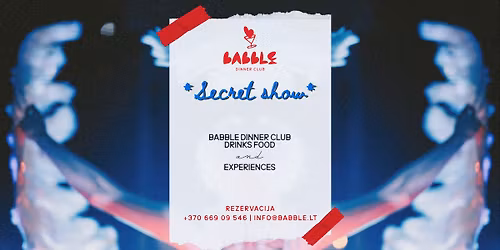Babble Dinner Club | Secret Show | 11.15