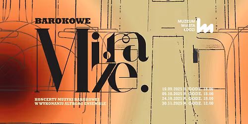 Koncert kameralny \u201cA Due \u2013 Solo e Basso\u201d z cyklu Barokowe Mira\u017ce