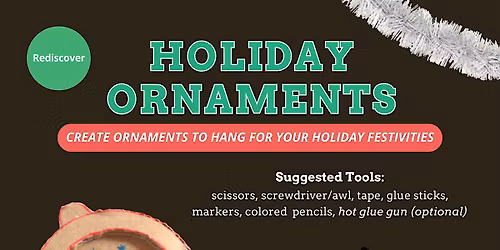 Holiday Ornaments with Joyce - Mid City