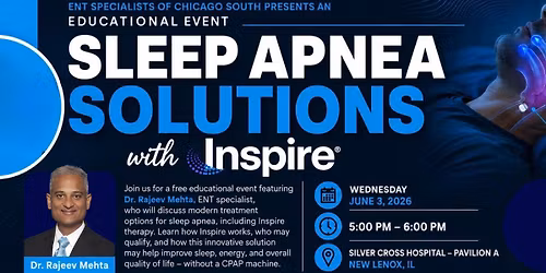 Sleep Apnea Solutions with Inspire - Free Educational Event