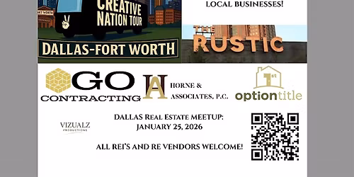 The DFW Creative Nation Tour: Ignite Your Vision with Pace Morby