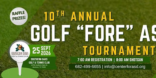 10th Annual Golf "Fore" ASD Tournament 