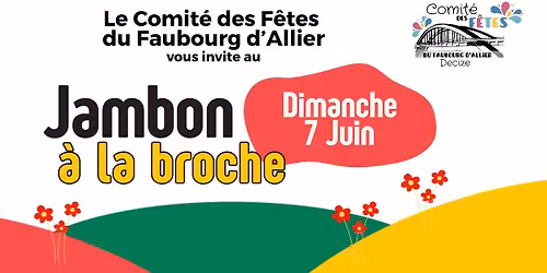 Jambon \u00e0 la broche - \u00eele caqueret decize