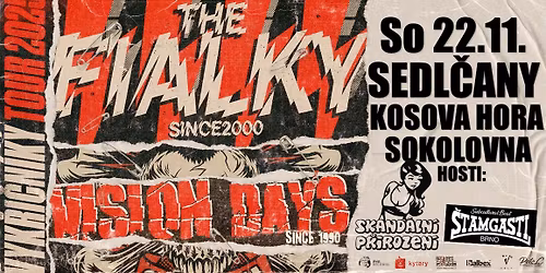 Vyk\u0159i\u010dn\u00edky tour 2025: The Fialky, Vision Days, \u0160tamgasti,Skand\u00e1ln\u00ed P\u0159irozen\u00ed- Kosova Hora, Sedl\u010dany