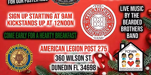 Suncoast Brotherhood 45th Annual Toy Run - December 21st, 2025
