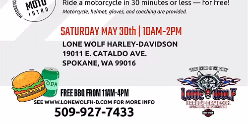 LEARN TO RIDE  A MOTORCYCLE FOR FREE