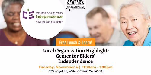 Local Organization Highlight: Center for Elders\u2019 Independence