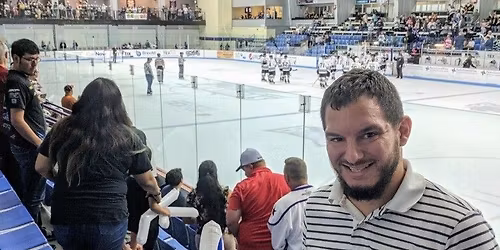 Lone Star Brahmas vs New Mexico Ice Wolves hockey game at NYTEX Sports Centre at NYTEX Sports Centre