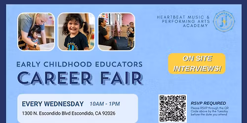 Early Childhood Educators Career Fair