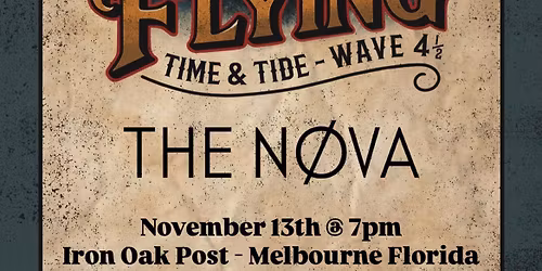 Keep Flying Time & Tide- Wave 4 1\/2