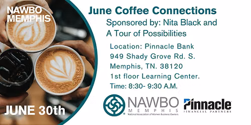 June Coffee ConnectionsWomen Paving the Way Toward Financial Sustainability