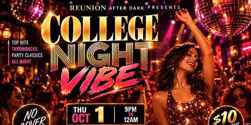 College Night Vibe: R&B, Hip-Hop & Disco with DJ Ballack