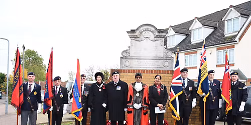 Denton war memorial service