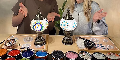 Mosaic Art Classes Providence: Turkish Lamp Workshop