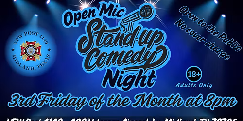 Stand Up Comedy Open Mic Night