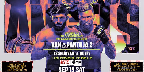 UFC 331 Watch Party at El Jefe