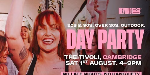 Rooftop 80s & 90s Over 30s Daytime Clubbing - CAMBRIDGE\ud83d\udd7a\ud83c\udffd