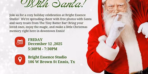 Santa at Bright Essence Studio