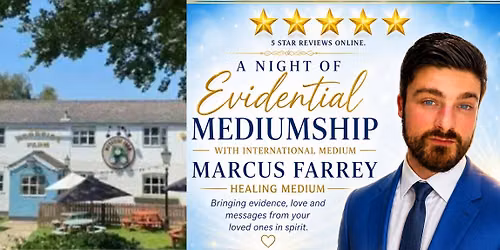 Marcus Farrey Healing Medium Presents A Night Of Mediumship