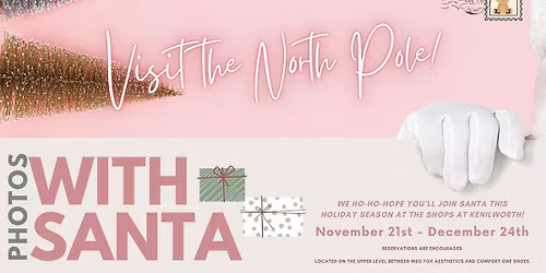 Photos with Santa at the North Pole!