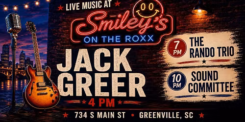 Jack Greer at Smiley's on the Roxx