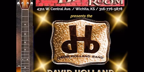 The David Holland Band returns to the RED BRICK ROOM on Saturday, Nov. 1st.