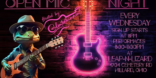 Open Mic Powered by Glentertainment