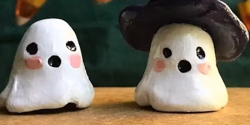 Taller infantil de Halloween: \u00a1Fantasmas de arcilla!