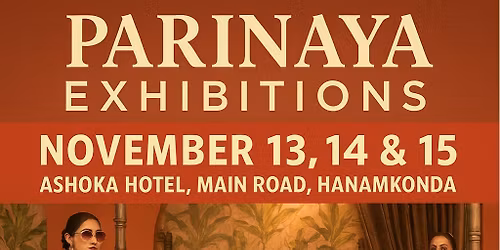 HANAMKONDA LADIES! YOUR SHOPPING FESTIVAL IS HERE | NOVEMBER 13, 14 & 15 | ASHOKA HOTEL