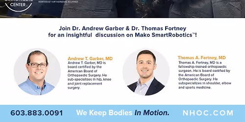 MAKO SmartRobotics: Robotic Surgery for Knee, Hip & Introducing Shoulder!