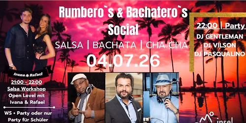 Rumbero's & Bachatero's Social - Juli edition -