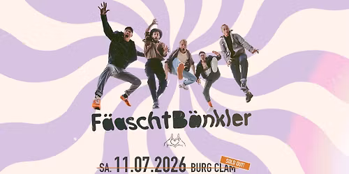 F\u00c4ASCHTB\u00c4NKLER I SOLD OUT | 2026 | Burg Clam